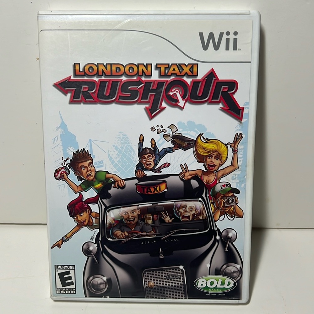 Wii London Taxi Rushour game